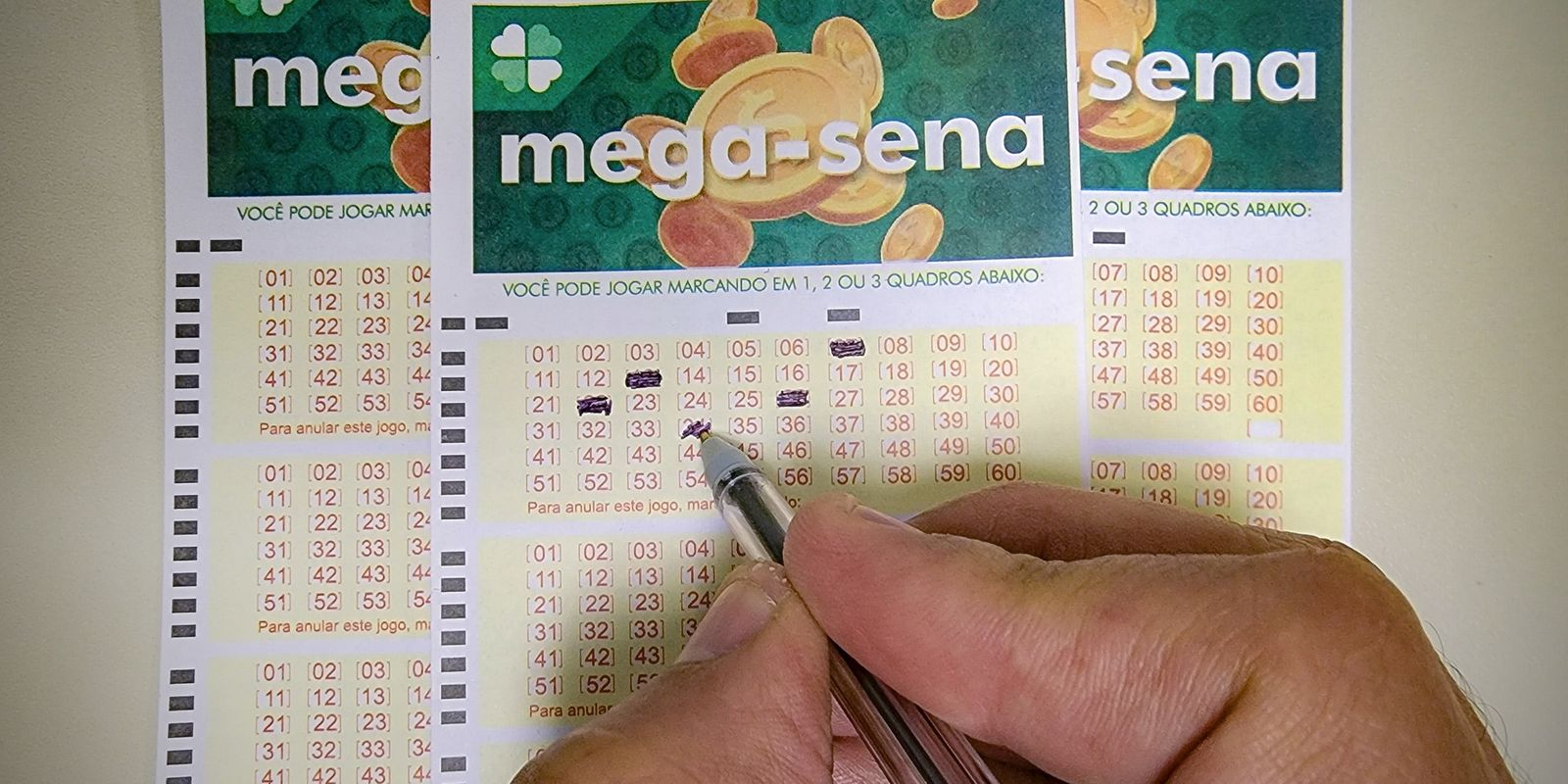 Mega-Sena acumula prêmio e chega a R$ 6 milhões sem vencedores