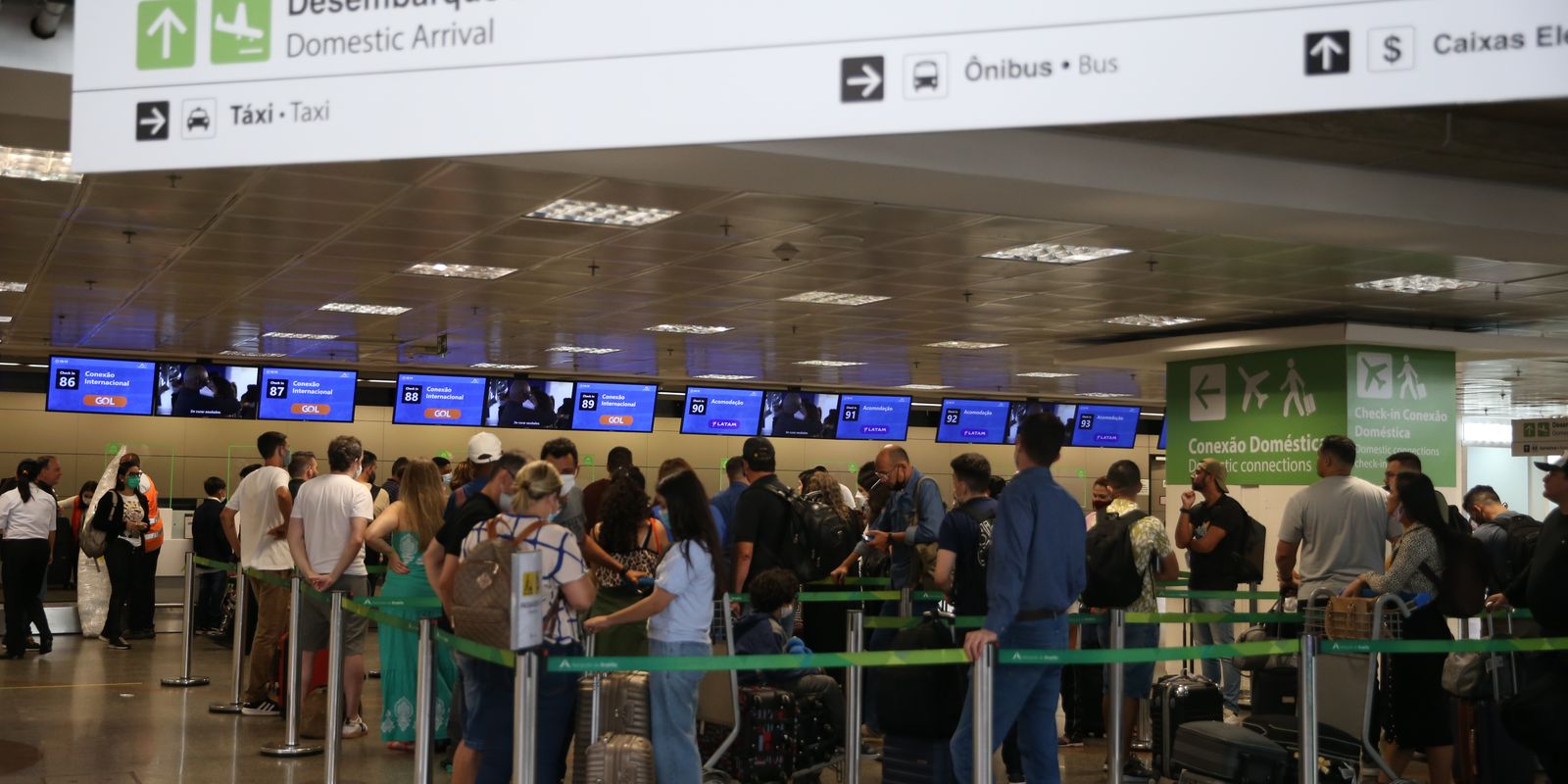 Quase 400 mil passageiros são esperados nos aeroportos para o feriado de Corpus Christi