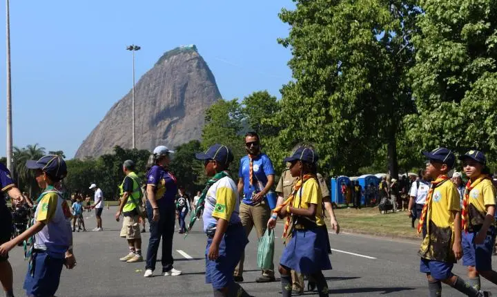 Encontro de escoteiros no Rio congrega mais de 4 mil participantes